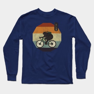 Fat Shinobi Cyclist Long Sleeve T-Shirt